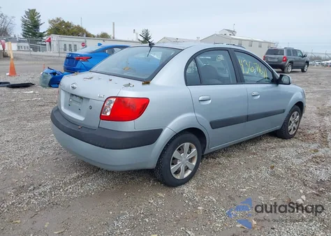 2006 Kia Rio Lx z USA, uszkodzony, nr VIN KNADE123766158757